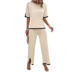 Luna Tuccini Womens 2Pc Shirt & Pant Set